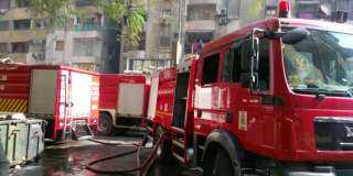 حريق هائل في مصنع ”أكواب ورقية” بـ 6 أكتوبر