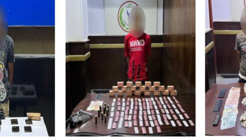 ضبط مخدرات بقيمة 5 ملايين جنيه في حملات أمنية بالقاهرة